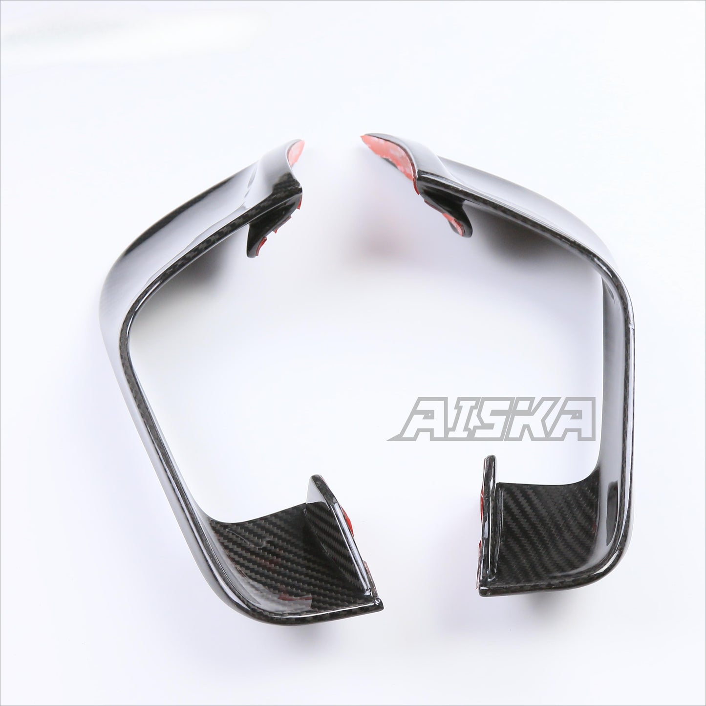 AISKA Motorcycle 3K Full Carbon Fiber Fairing Accessories Wing Deflector Fixed Wing Cover Winglets for Yamaha R7 2022 2023 2024