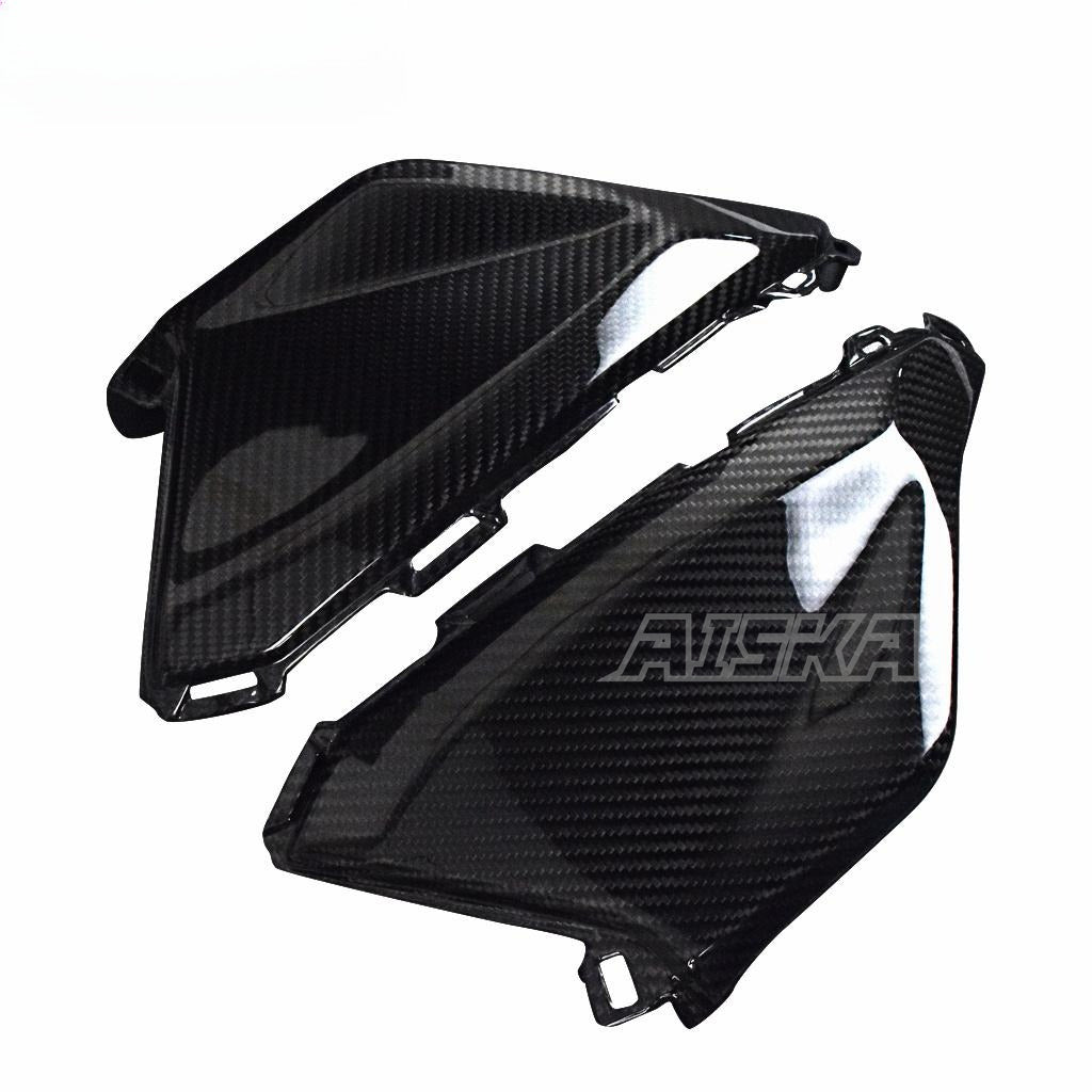 AISKA 3K Dry Carbon Fiber Motorcycle Fuel Tank Side Knee Grip Panels for Honda CBR1000RR 2017-2024