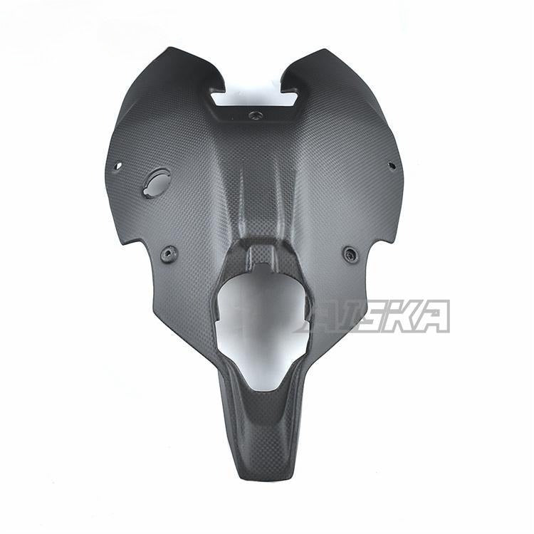 AISKA 3K 3*3 Carbon Fiber  Motorcycle Accessories Spare Parts Rear Tail Lower Cover for Ducati  Panlgale V2