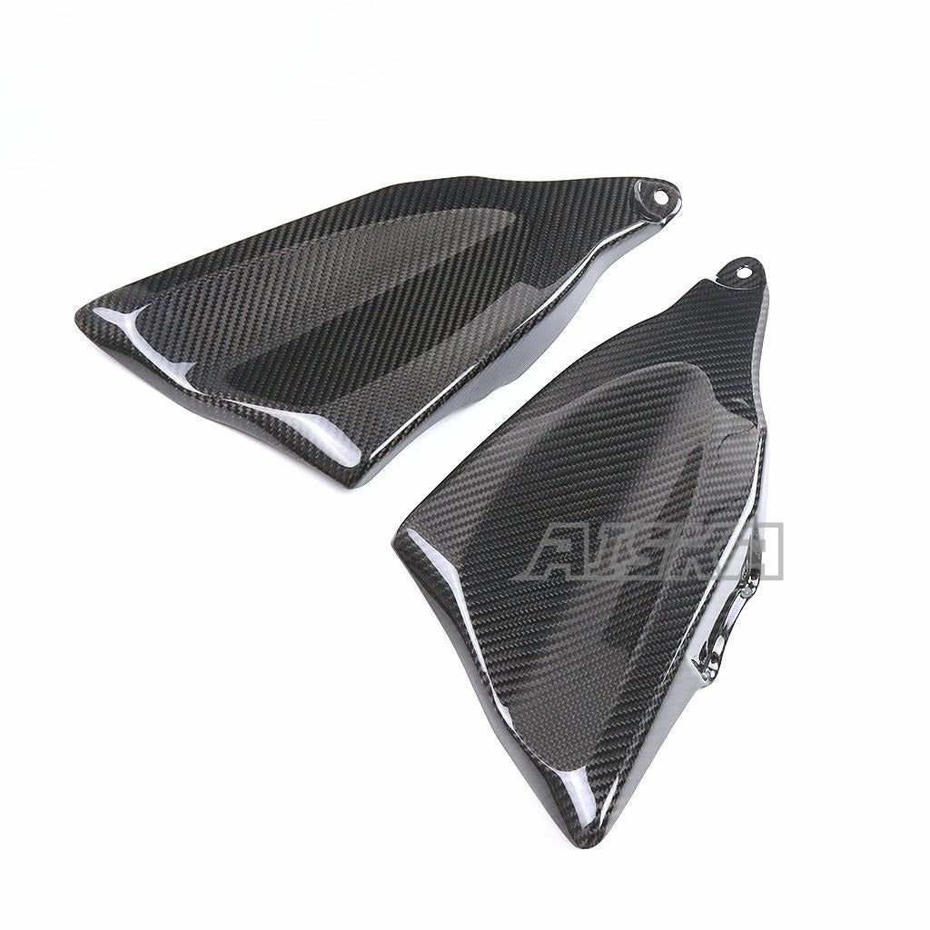 AISKA Carbon Fiber Motorcycle Fairing Frame Trim Cover Protector Guard Side Infill Panel for Yamaha MT09 FZ09 2021-2023