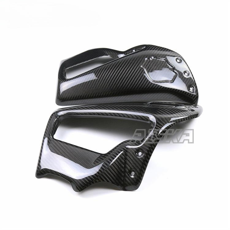 AISKA Twill Weave Glossy 100% 3K Carbon Fiber Shell Side Panel for Harley Davidson VRSCF V-Rod Muscle
