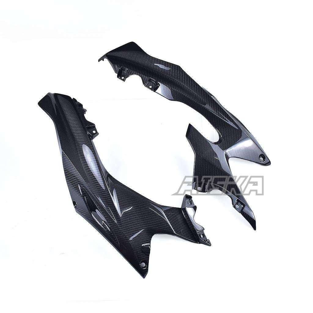 AISKA R6 Carbon Fiber Fairings Motorcycle Carbon Front Upper Side Fairings Panels Cover for Yamaha R6 2017-2024 2021 2022 2023