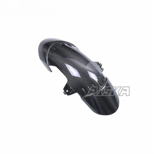 AISKA Wholesale 3K 3*3 Real Dry Carbon Fiber Motorcycle Accessories Front Mudguard Splash Fender for BMW S1000XR 2020-2023
