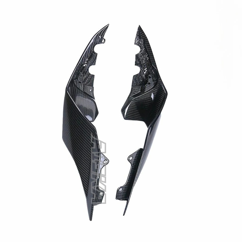 AISKA 3K Dry Carbon Fiber Tail Frame Cover Fairing Rear Seat Side Panel Cover for Yamaha YZF R1 R1S R1M 2015-2025