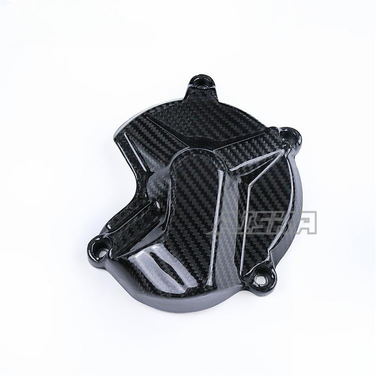 AISKA Twill Weave Glossy Pre-Preg 3K Carbon Fiber Motorcycle Engine Cover for BMW S1000RR 2015-2018