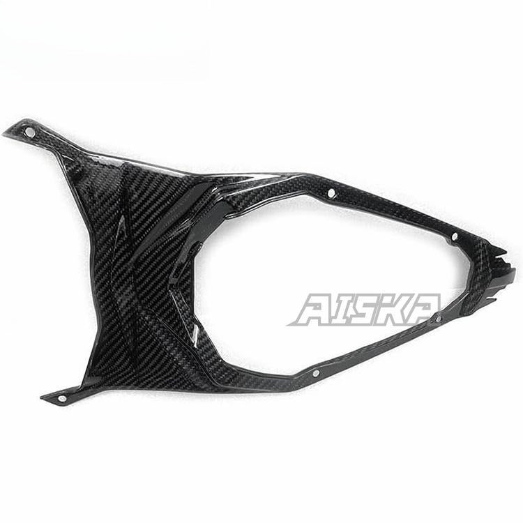 AISKA 3K Dry Carbon Fiber Motorcycle Rear Upper Tail Seat Cover Fairing for Kawasaki Ninja ZX-4R ZX-4RR ZX25R 2020-2024