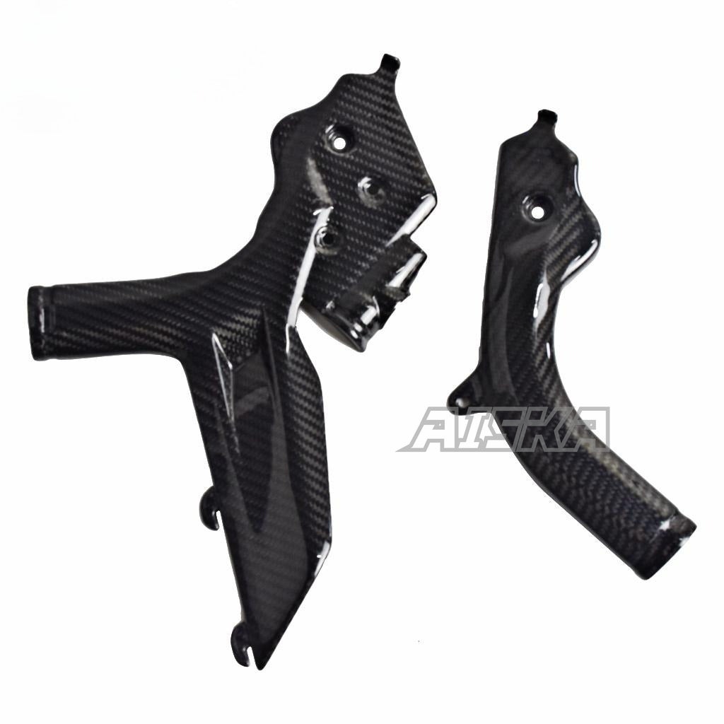 AISKA 690 Duke 3K Dry Carbon Fiber Motorcycle Frame Trim Cover Panel Fairings for KTM 690 Duke 2012-2019