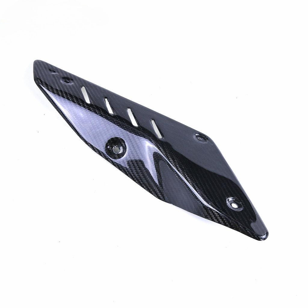 AISKA Dry Carbon Fiber Other Motorcycle Body System Fairings Exhaust Pipe Heat Shield Guard Cover for Yamaha MT10 FZ10 2016-2021