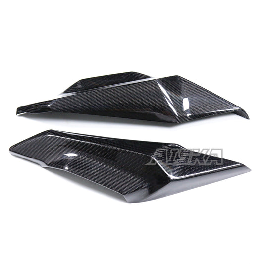 AISKA 100% 3K Dry Carbon Fiber Motorcycle Rear Seat Side Panel for Yamaha MT09 FZ09 2024-2025
