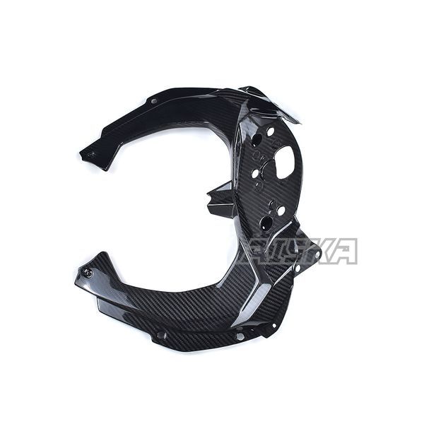 AISKA 3K Dry Carbon Fiber Motorcycle Dashboard Dash Panel Cover Fairing for Kawasaki Ninja ZX-25R 2020-2024