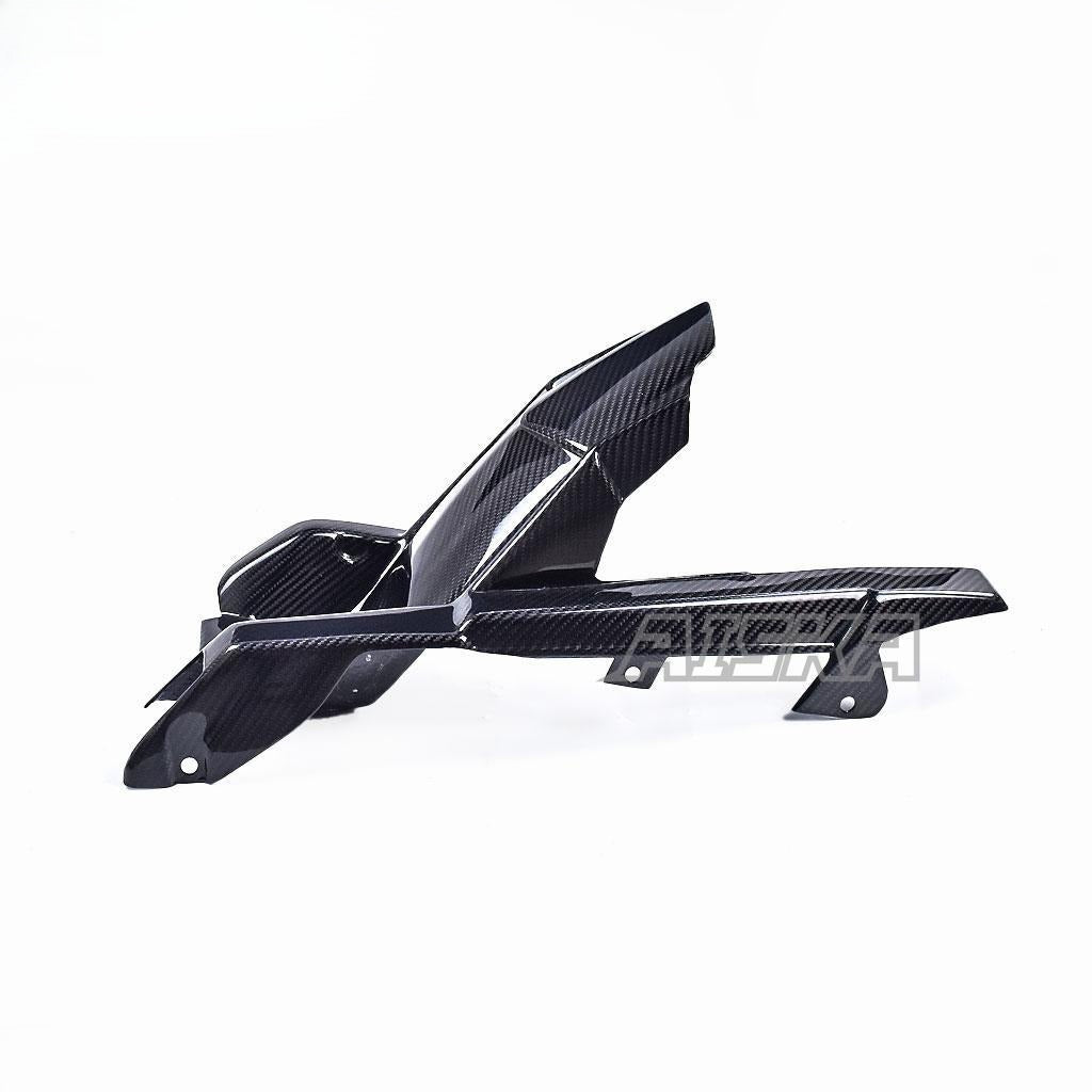 AISKA 3K Dry Carbon Fiber Motorcycle Rear Fender Hugger Mudguard for Honda XADV 750 2017 2018 2019