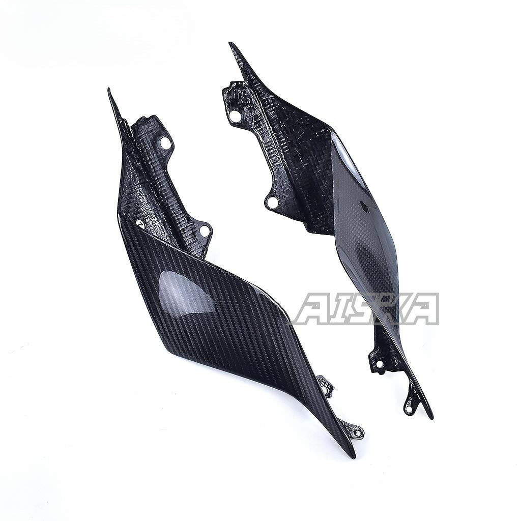 AISKA R6 Carbon Fiber Rear Seat Side Panels Motorcycle Carbon Fibre Tail Seat Side Panels Cover Kit for Yamaha R6 2017-2024 2023