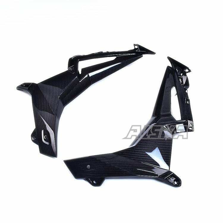 AISKA 100% 3K Twill Weave Motorcycle Carbon Fiber Inner Side Fairings for BMW S1000R 2021-2024