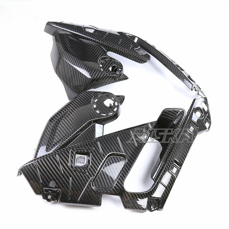 AISKA Wholesale 3K Full Carbon Fiber Motorcycle Tank Lower Frame Side Panels Fairing for BMW R1250RS R 1250 RS 2021-2023