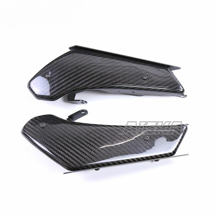 AISKA 100% 3K Carbon Fiber Accessories Motorcycle Side Panels Fixed Wings Winglets for BMW S1000RR 2019-2022