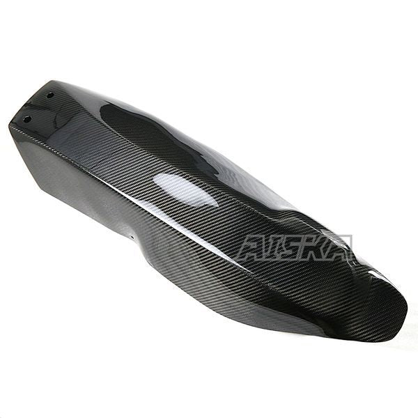AISKA 3K Dry Carbon Fiber Motorcycle Accessories Lower Chassis Cover Race Belly Pan for Kawasaki Ninja ZX10R ZX-10R 2016-2020