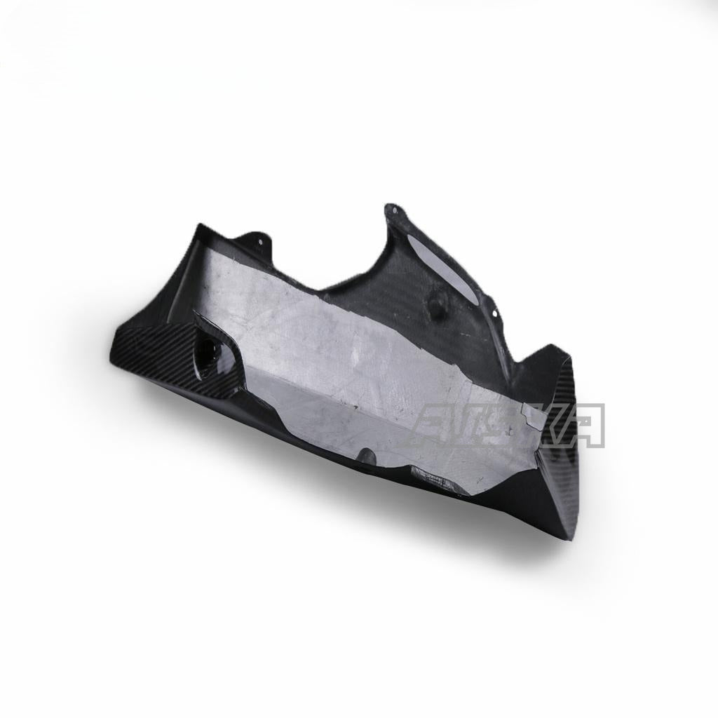 AISKA R6 Carbon Fiber Belly Pan Motorcycle Carbon Fibre Belly Pan Lower Under Tray Fairing Accessories for Yamaha R6 2017-2024