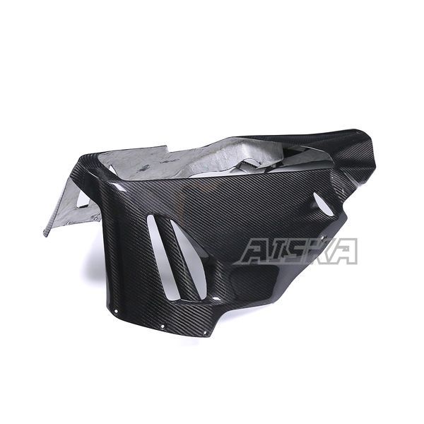 AISKA Carbon Fiber Motorcycle Engine Side Panels Fairing Belly Pan Lower Side Fairings for Honda CBR1000RR-R 2021 2022 2023 2024