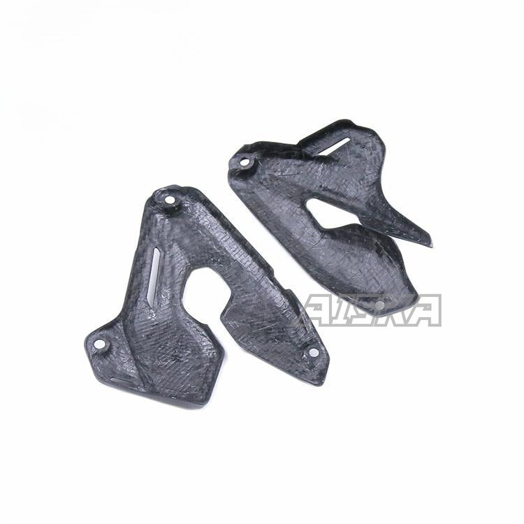 AISKA 3K 3*3 Carbon Fiber Motorcycle Accessories Body Side Panel for Ducati Monster 937 2021+