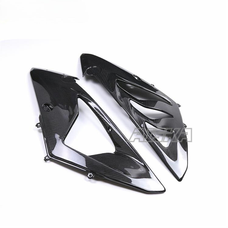 AISKA Pre-preg 3K Twill Weave Carbon Fiber Accessories Motorcycle Fairings Sports Bikes Side Panels for BMW S1000RR 2009-2014