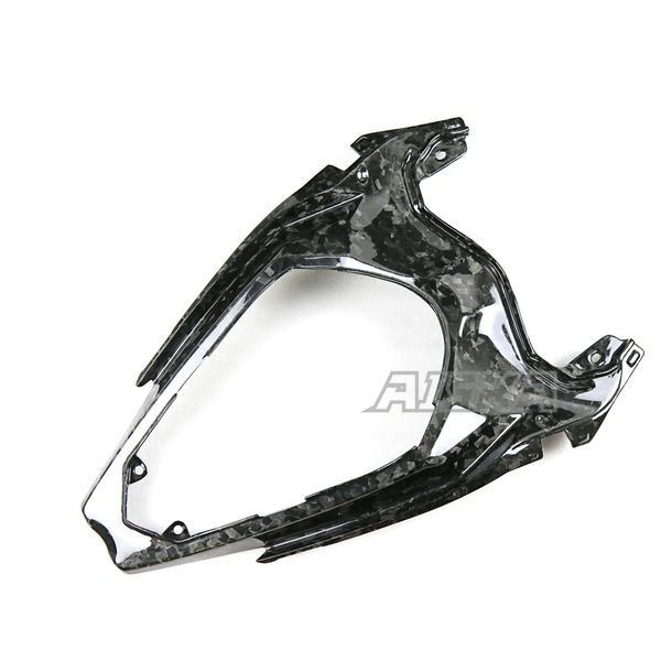 AISKA 100% 3K Dry Carbon Fiber Motorcycle Accessories Rear Seat Tail Cover Panel Fairing for Kawasaki Ninja 400 2018-2024