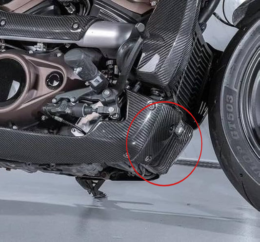 AISKA Harley Davidson Sportster S 1250 Carbon Fiber Radiator Chin Cover