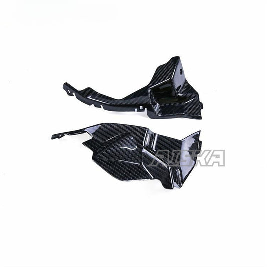 AISKA High Quality 3K Full Carbon Fiber Motorcycle Side Panels Fairings for BMW S1000R 2021-2024