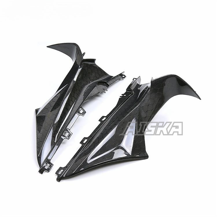 AISKA UV-Protection Coat Fairing Motorcycle Carbon Fiber Dash Board Upper Side Fairings for BMW S1000RR S1KRR 2019-2025