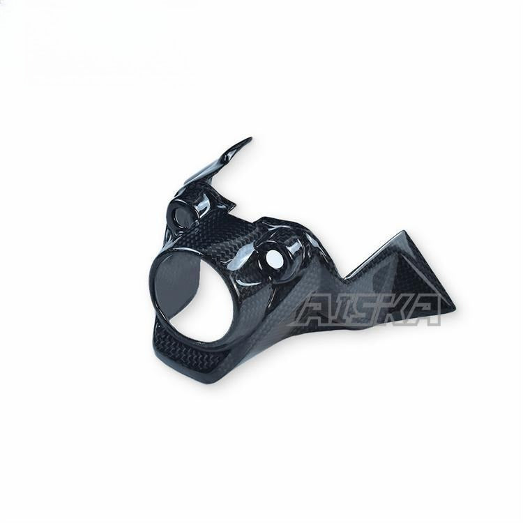 AISKA Dry Carbon Fiber Motorcycle Accessories Key Cover for Ducati Hypermotard 950 2019+