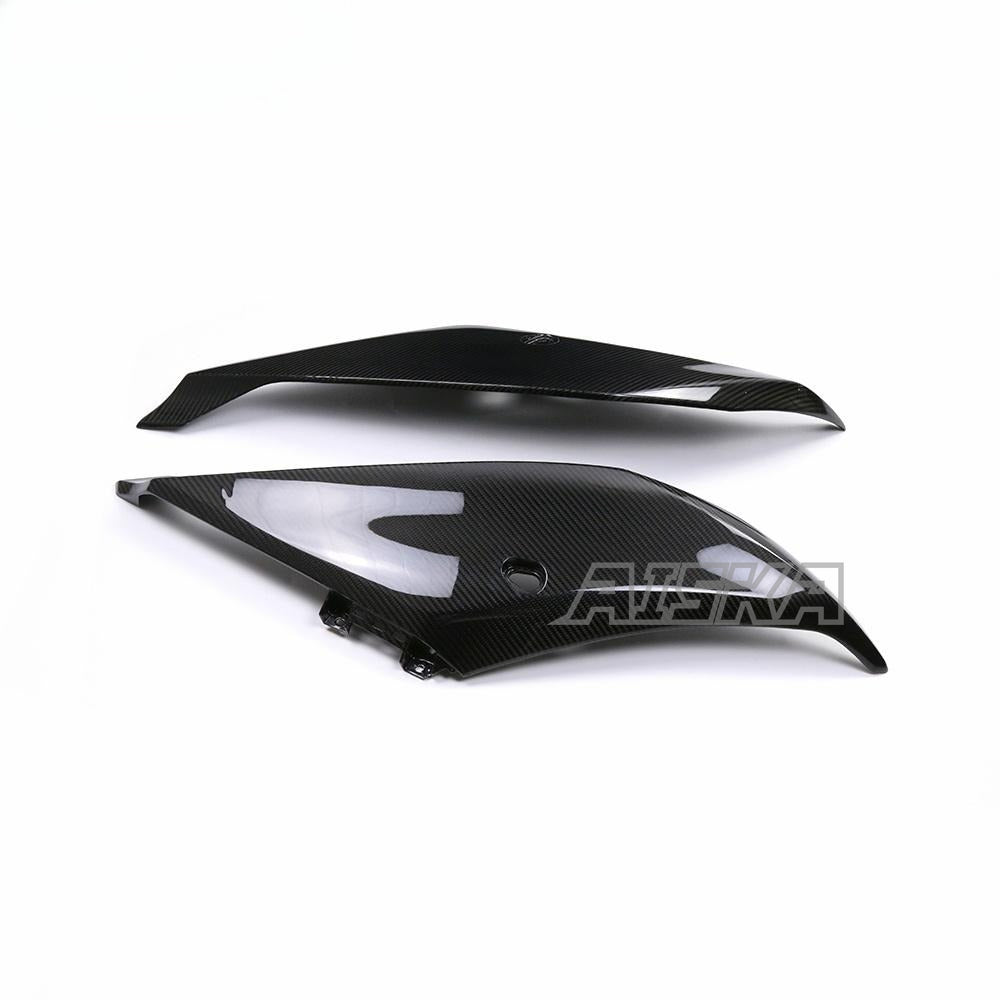 AISKA R3 Motorcycle Carbon Fiber Side Panels Modified Accessories Front Tank Side Fairing for Yamaha R3 2022 2023 2024