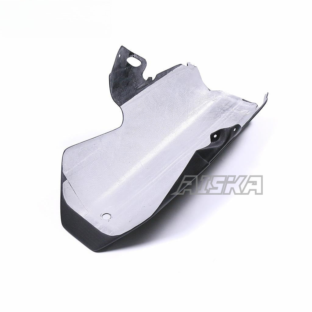 AISKA 100% Full Dry Carbon Fiber Fairing Motorcycle Belly Pan Lower Fairings for Yamaha R1 R1M 2020 2021 2022 2023 2024