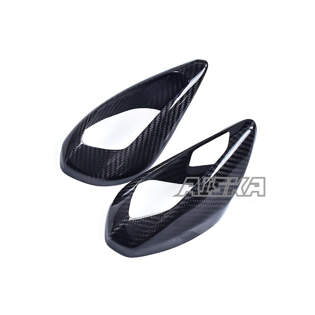 Motorcycle Modified Spare Parts Mirror Cover  for DUCATI PANIGALE V4 CARBON FIBER 2018-2021