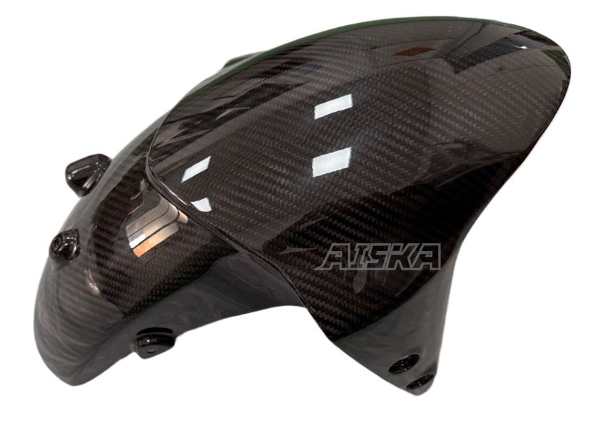 AISKA 100% 3K Dry Carbon Fiber Motorcycle Front Fender for Yamaha MT09 FZ09 2024-2025