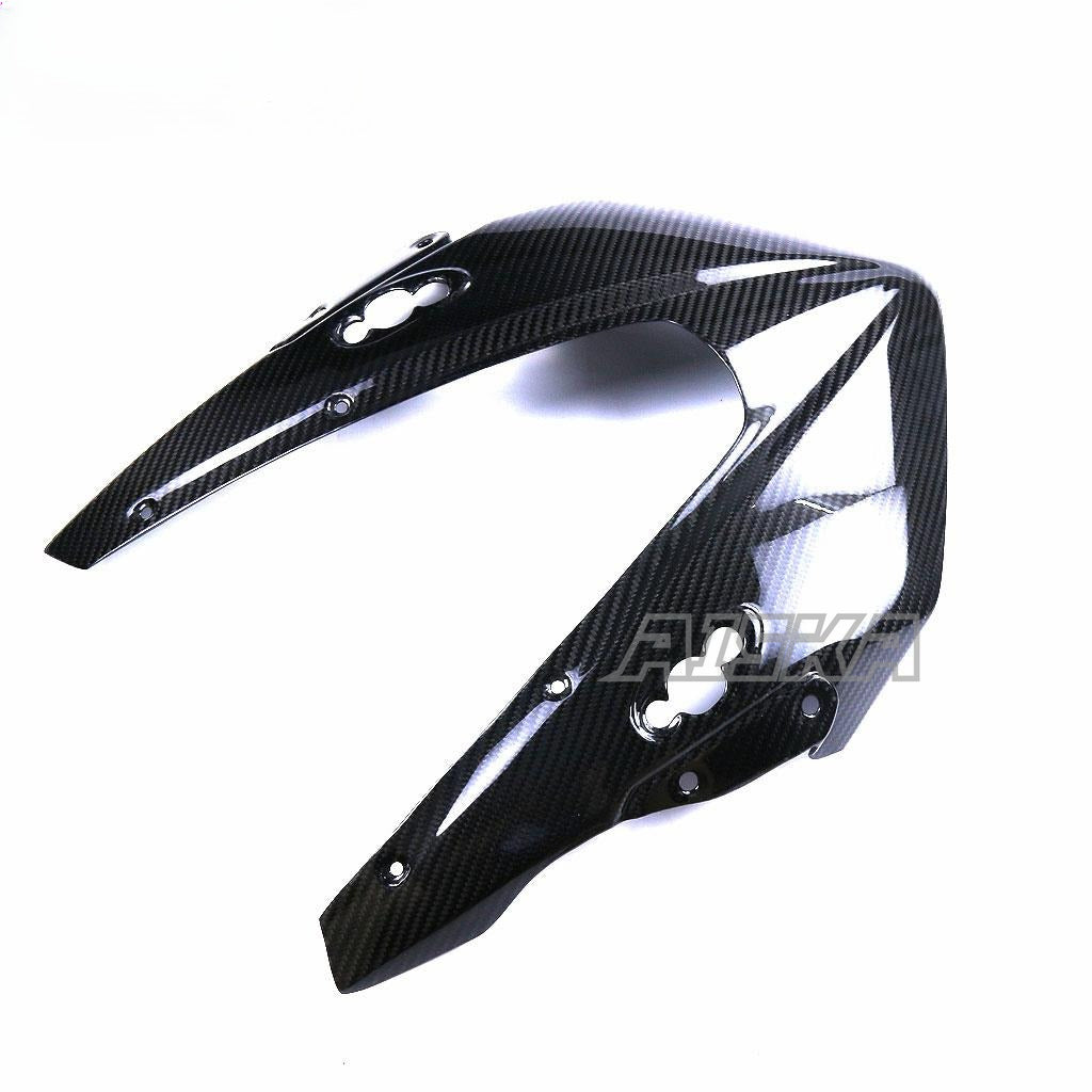 AISKA 100% 3K Full Dry Carbon Fiber Motorcycle Front Upper Fairing Headlight Cowl Nose Panel for Honda CBR1000RR 2017-2024