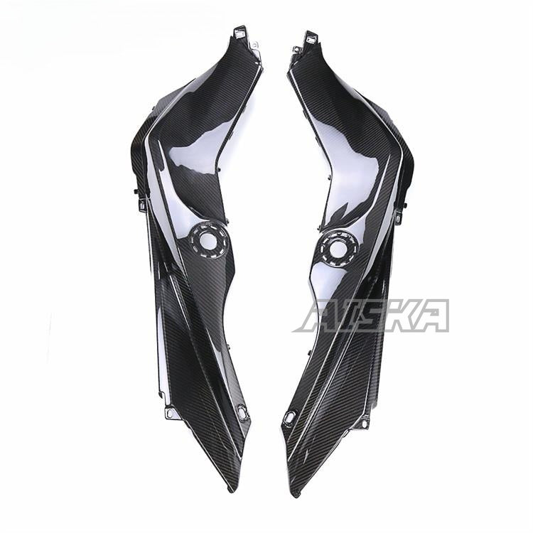 AISKA Wholesale 3K Real Dry Carbon Fiber Fairings Motorcycle Fuel GasTank Side Panels for BMW S1000XR 2020 2021 2022 2023 2024