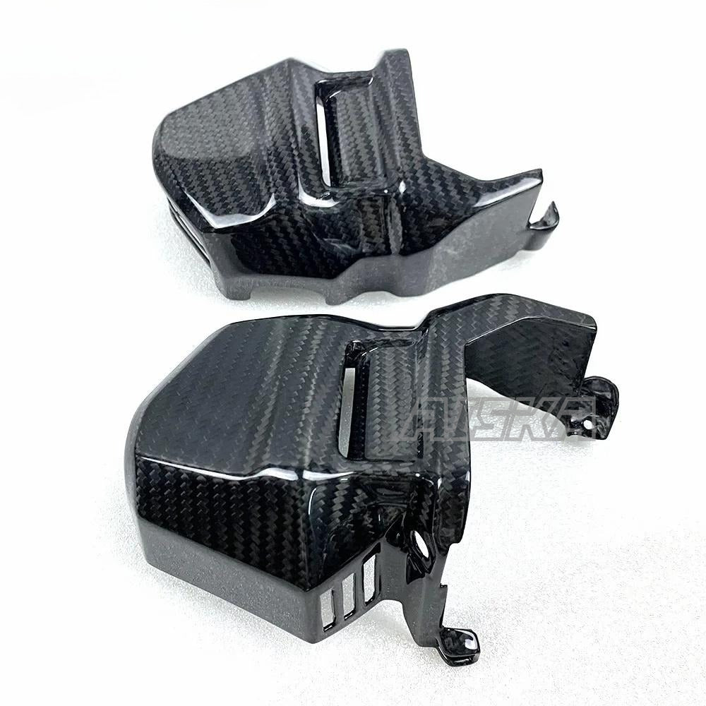 AISKA Motorcycle 3K Dry Carbon Fiber Engine Cover Clutch Cover Small Frame Cover Side Panels for Honda CB650R CBR650R 2019+