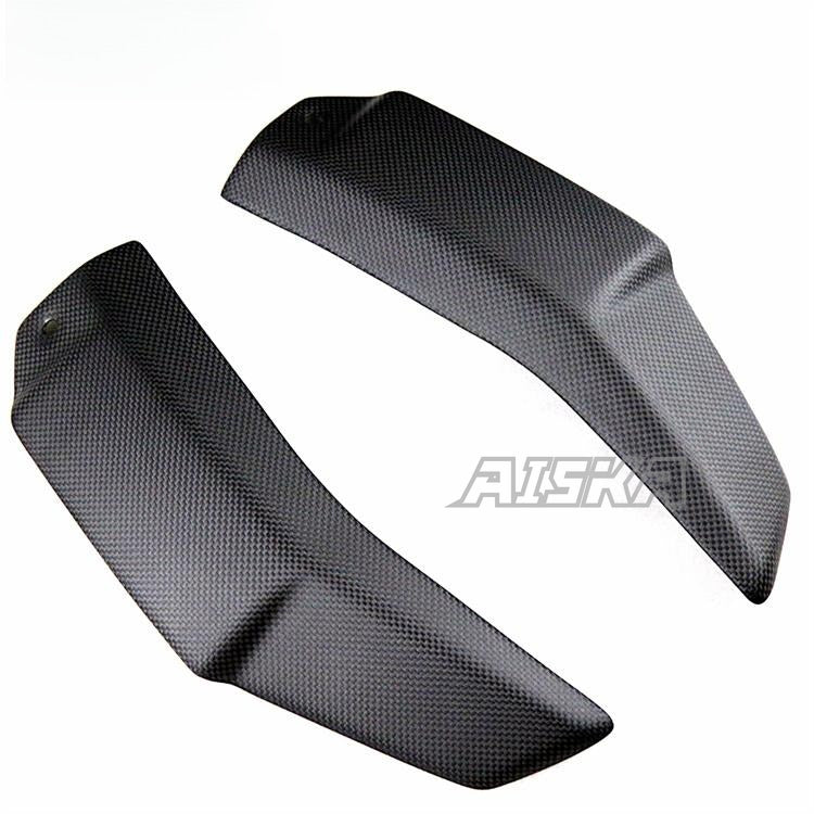 AISKA 100% Dry Carbon Fiber Motorcycle Accessories Radiator Guards Fairings for Ducati Streetfighter V4 V4S 2019 - 2024