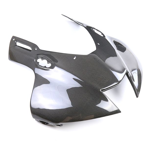 AISKA Carbon Fiber Motorcycle Front Nose Upper Headlight Cover Cowl Fairing for Honda CBR1000RR-R 2021 2022 2023 2024