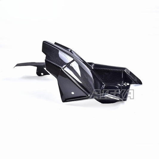 AISKA 3K Dry Carbon Fiber Motorcycle Rear Fender Hugger Mudguard for Honda XADV 750 2017 2018 2019
