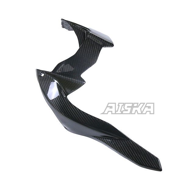 AISKA Full 3K Dry Carbon Fiber Motorcycle Rear Fender Hugger Mudguard for Kawasaki Ninja H2 H2R 2015-2024