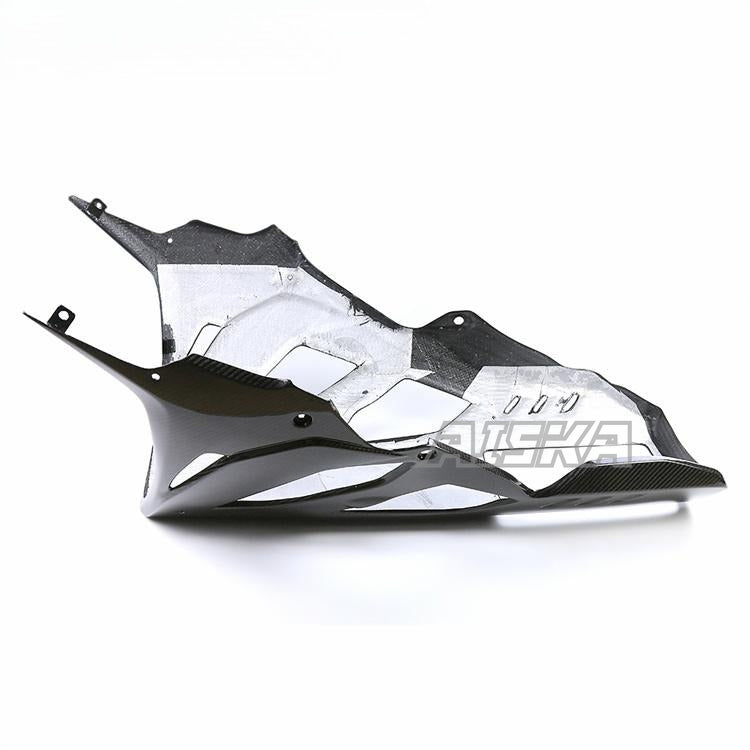 AISKA 100% 3K Carbon Fiber Motorcycle Under Fairing Kit Racing Belly Pan for BMW S1000RR 2019-2025