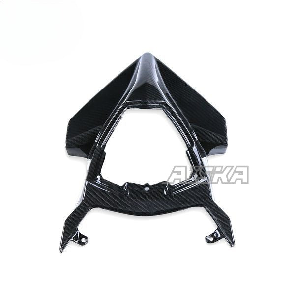 AISKA Full 3K Dry Carbon Fiber Motorcycle Rear Upper Tail Seat Cover Fairing for Kawasaki Ninja H2 H2R 2015-2024