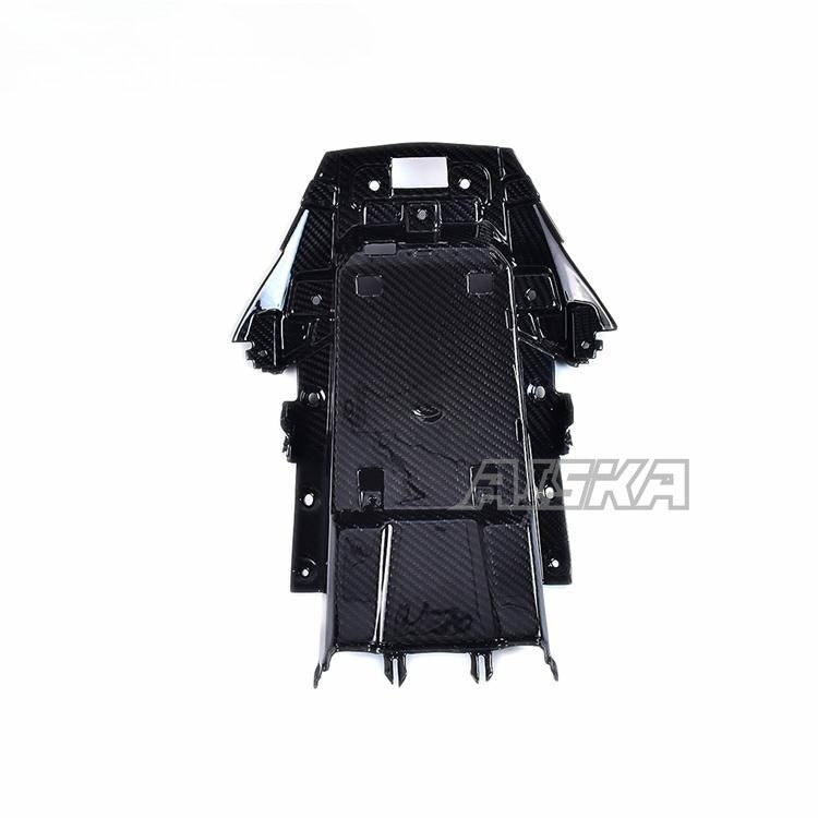 AISKA Clear UV-Protection Coat Motorcycle Carbon Fiber Seat Bracket Under Tray Under Fairing for BMW S1000RR 2019-2025