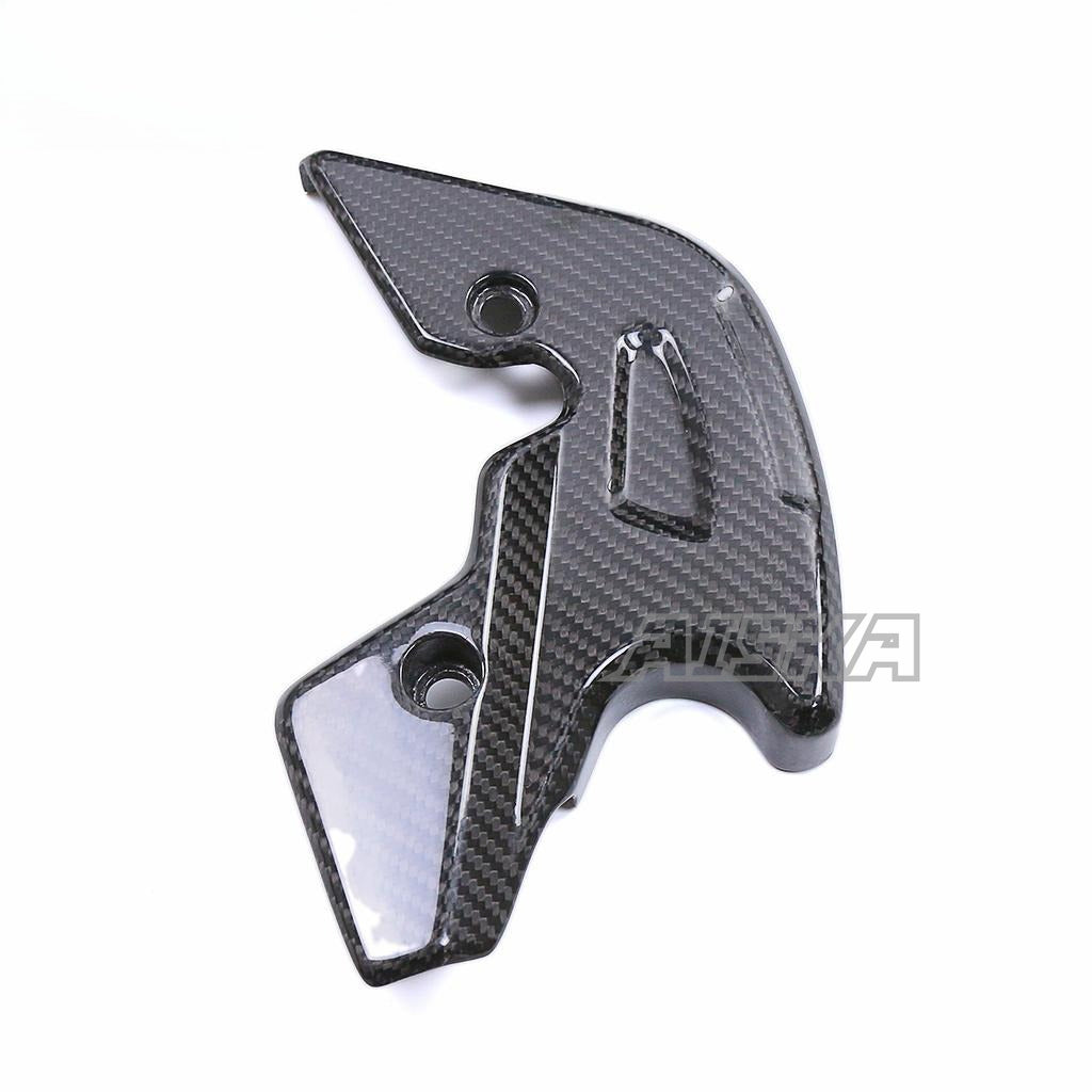 AISKA  3K Dry Carbon Fiber Motorcycle  Accessories Left Side Sprocket Cover Fairing for Suzuki hayabusa GSX1300R 2021-2025