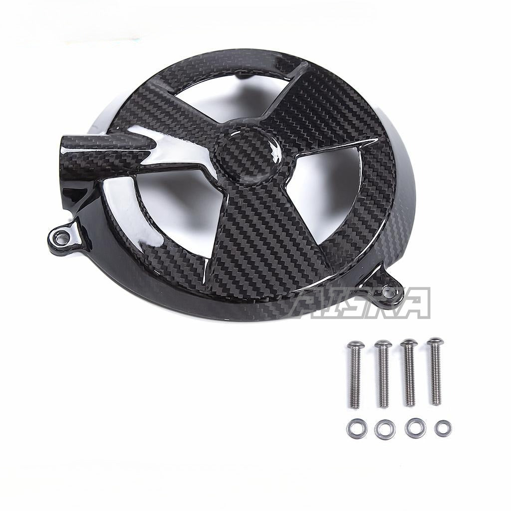 AISKA in Stock S1KRR Carbon Parts 100% 3K Dry Carbon Fiber Motorcycle Engine Cover for BMW S1000RR 2019-2025