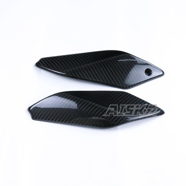 AISKA 690 Duke 3K Dry Carbon Fiber Motorcycle Fuel Tank Side Panel Cover Fairings for KTM 690 Duke 2012-2019