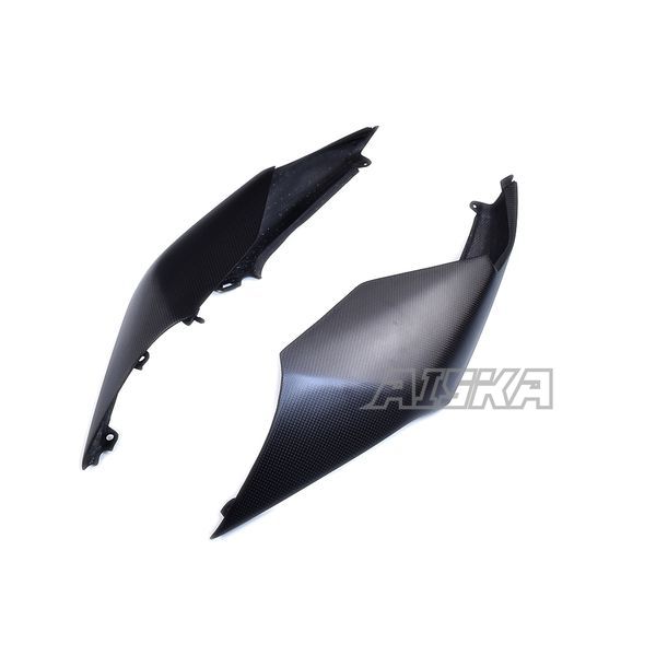 AISKA 3K Dry Carbon Fiber Motorcycle Tail Rear Seat Side Panels Cover Fairings for Honda CBR1000RR-R 2021 2022 2023 2024