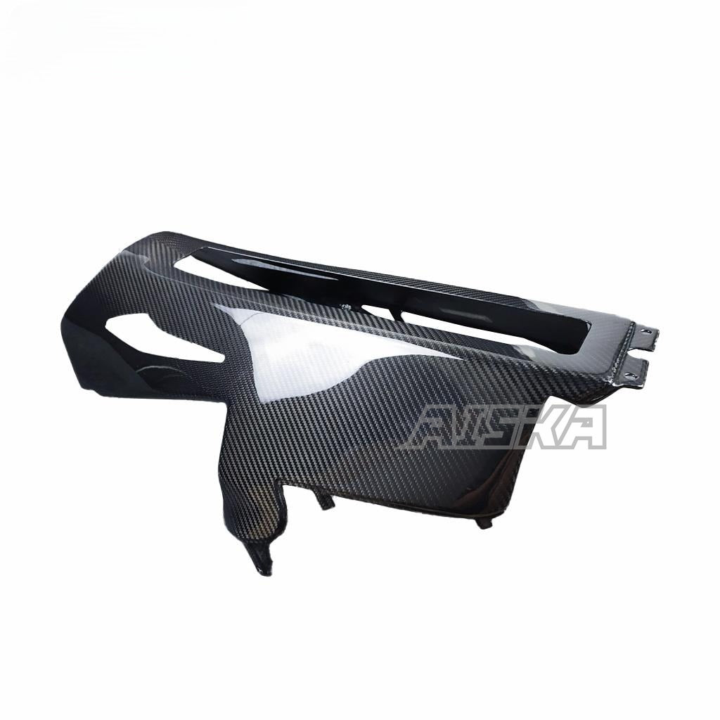 AISKA Motorcycle Carbon Fiber Belly Pan Engine Spoiler Lower Panel Fairing Cowl Cover for Yamaha R1 R1M 2015-2019