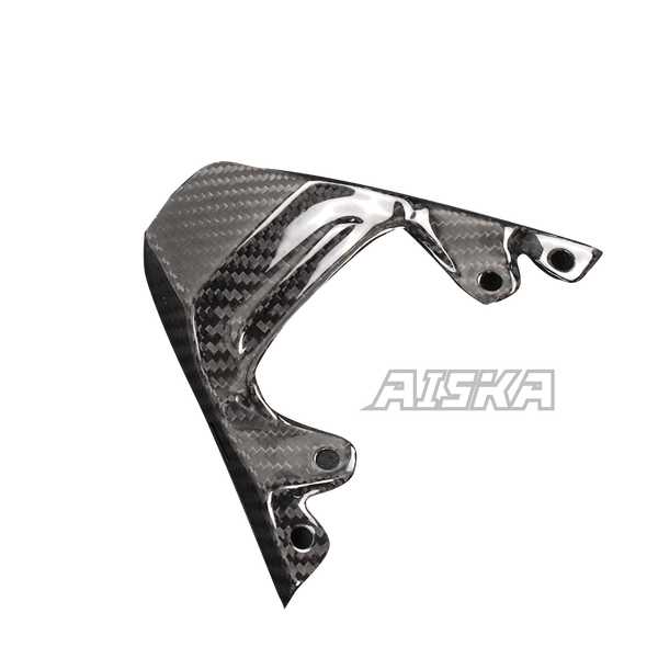 AISKA 3K Dry Carbon Fiber Motorcycle Rear Seat Tail Light Cover Fairing Cowl for Kawasaki ZX-6R 2019-2024 Model Years