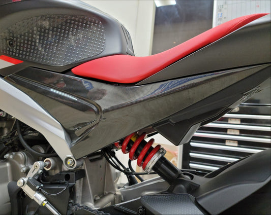 AISKA Aprilia RS660 2021-2025 Carbon Fiber Seat Lower Side Panel